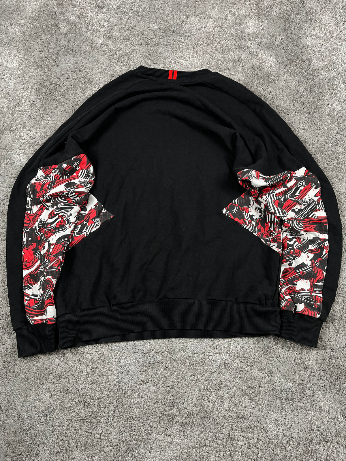Puma X AC Milan Sweatshirt Vintage "Black/White/Red" (L)