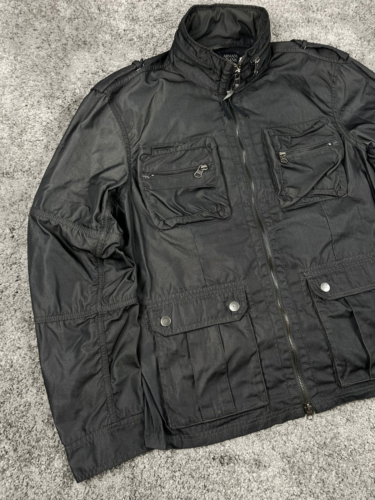 Armani Jeans Shadow of Time Multipocket Jacket Vintage "Gray" (M)