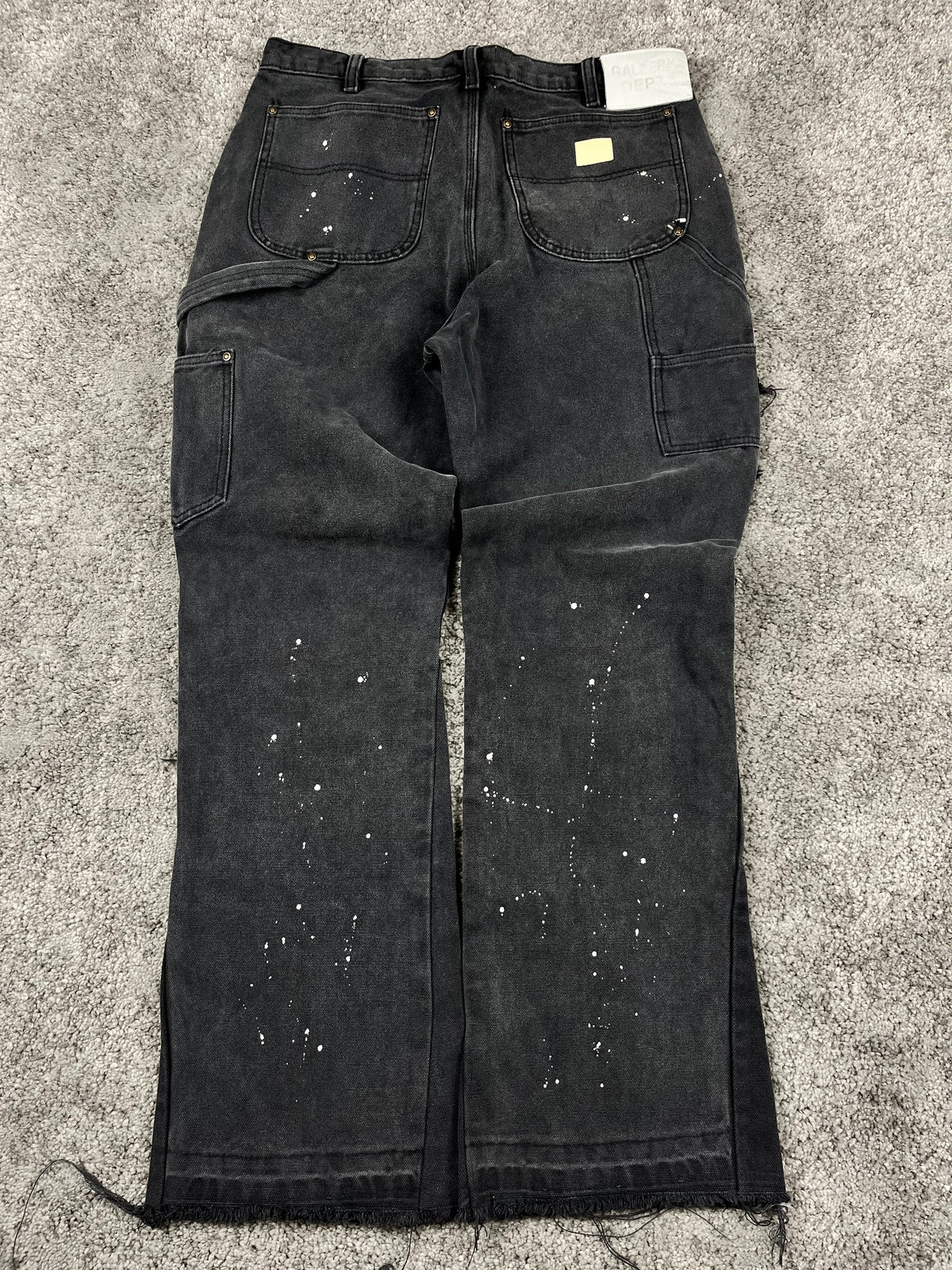 Gallery Dept. Flared Jeans Black "Paint & Patch Detail" (34/44)