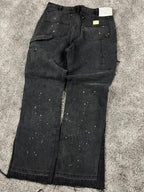 Gallery Dept. Flared Jeans Black "Paint & Patch Detail" (34/44)