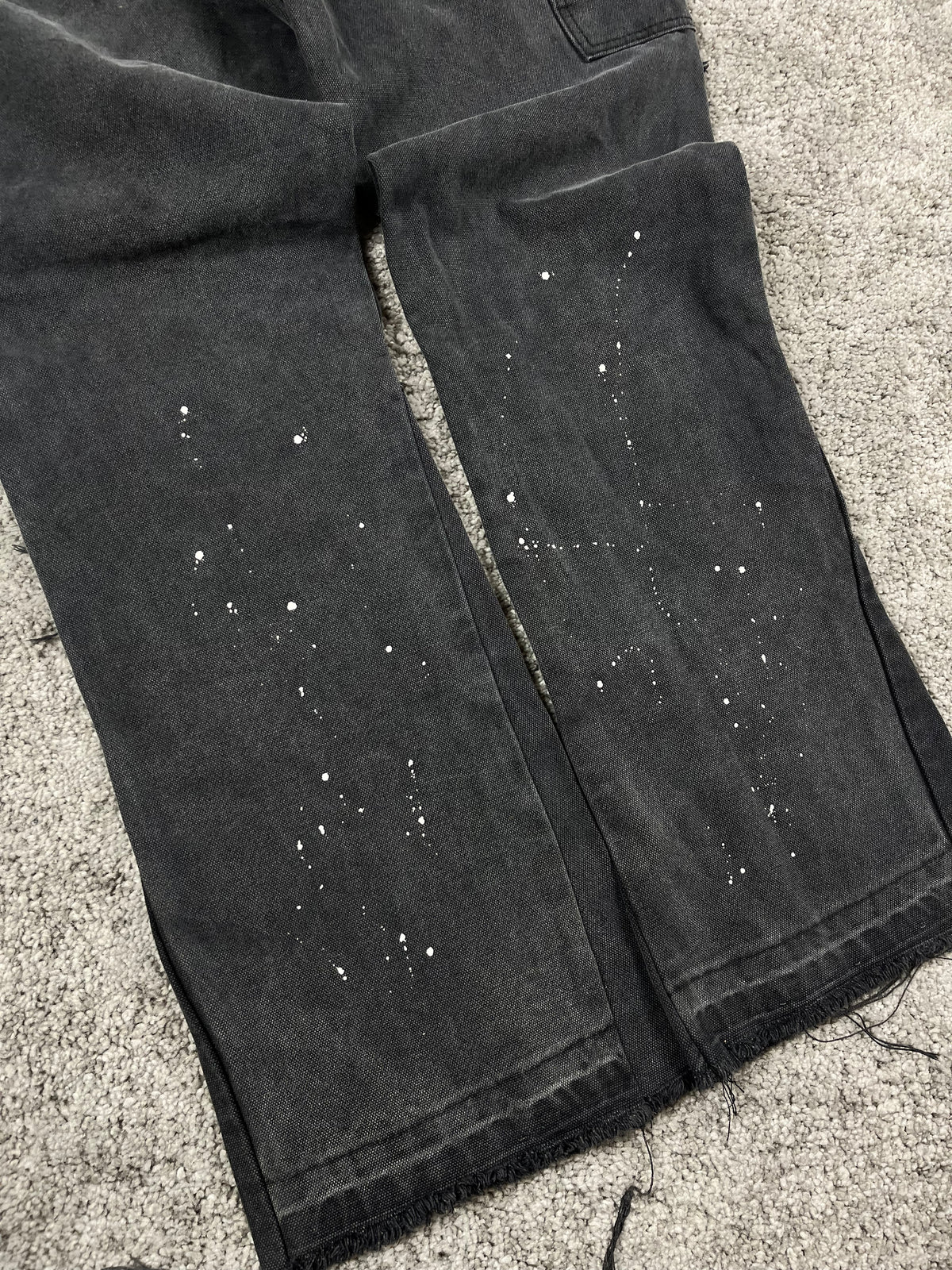 Gallery Dept. Flared Jeans Black "Paint & Patch Detail" (34/44)