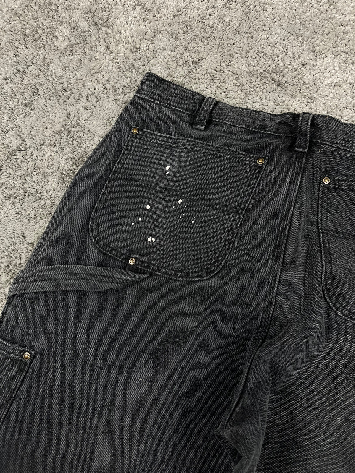 Gallery Dept. Flared Jeans Black "Paint & Patch Detail" (34/44)