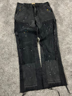Gallery Dept. Flared Jeans Black "Paint & Patch Detail" (34/44)
