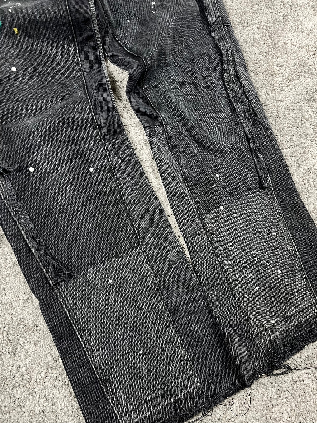 Gallery Dept. Flared Jeans Black "Paint & Patch Detail" (34/44)