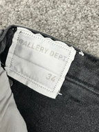 Gallery Dept. Flared Jeans Black "Paint & Patch Detail" (34/44)