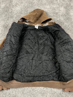 G-Star Vintage Padded Denim Work Jacket "Washed Brown" (S)