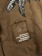 G-Star Vintage Padded Denim Work Jacket "Washed Brown" (S)