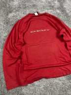 Oakley Vintage Long Sleeve T-Shirt "Red" (XL)