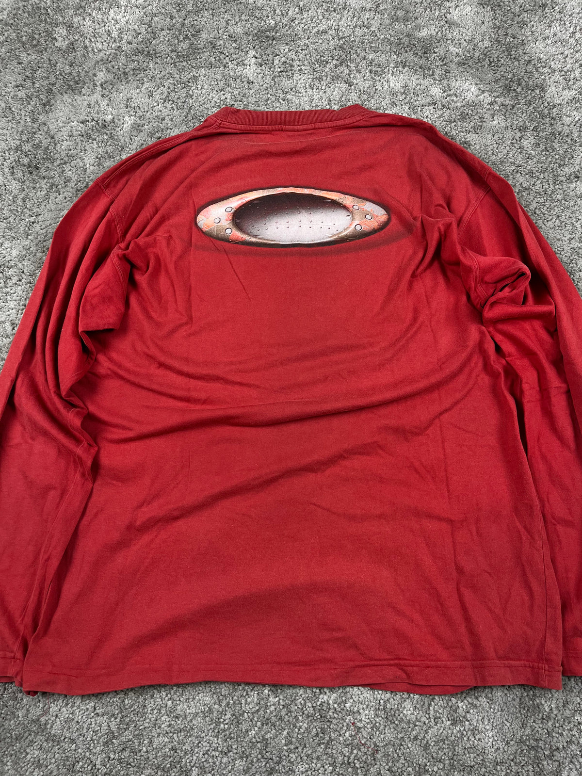 Oakley Vintage Long Sleeve T-Shirt "Red" (XL)