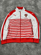 Puma X Arsenal Track Jacket 2014/15 Vintage "White Red" (M)
