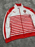 Puma X Arsenal Track Jacket 2014/15 Vintage "White Red" (M)