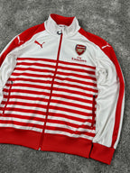 Puma X Arsenal Track Jacket 2014/15 Vintage "White Red" (M)