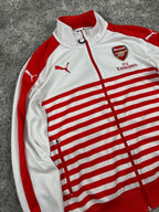 Puma X Arsenal Track Jacket 2014/15 Vintage "White Red" (M)