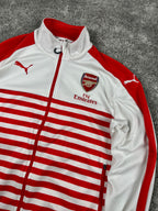 Puma X Arsenal Track Jacket 2014/15 Vintage "White Red" (M)