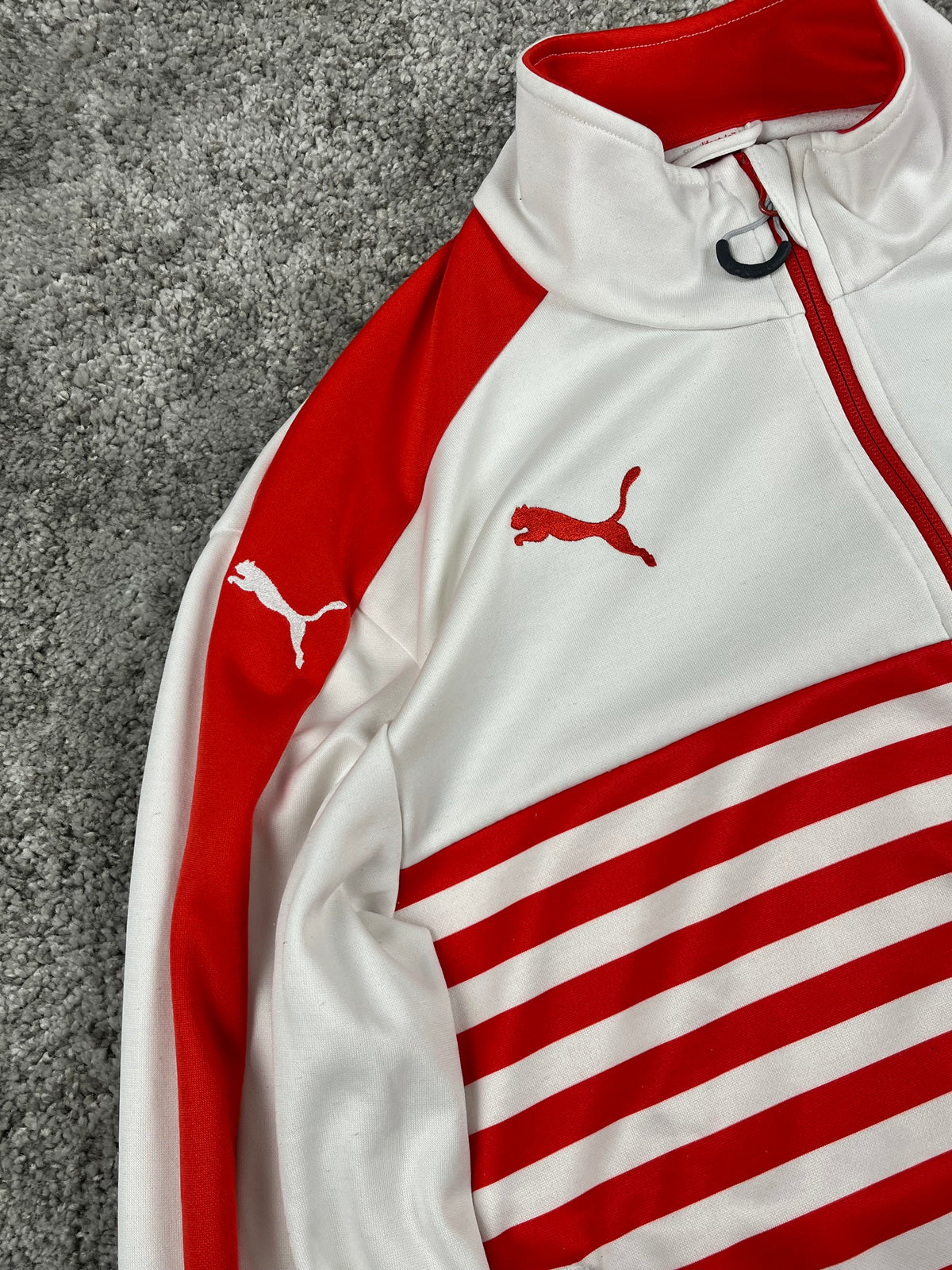 Puma X Arsenal Track Jacket 2014/15 Vintage "White Red" (M)