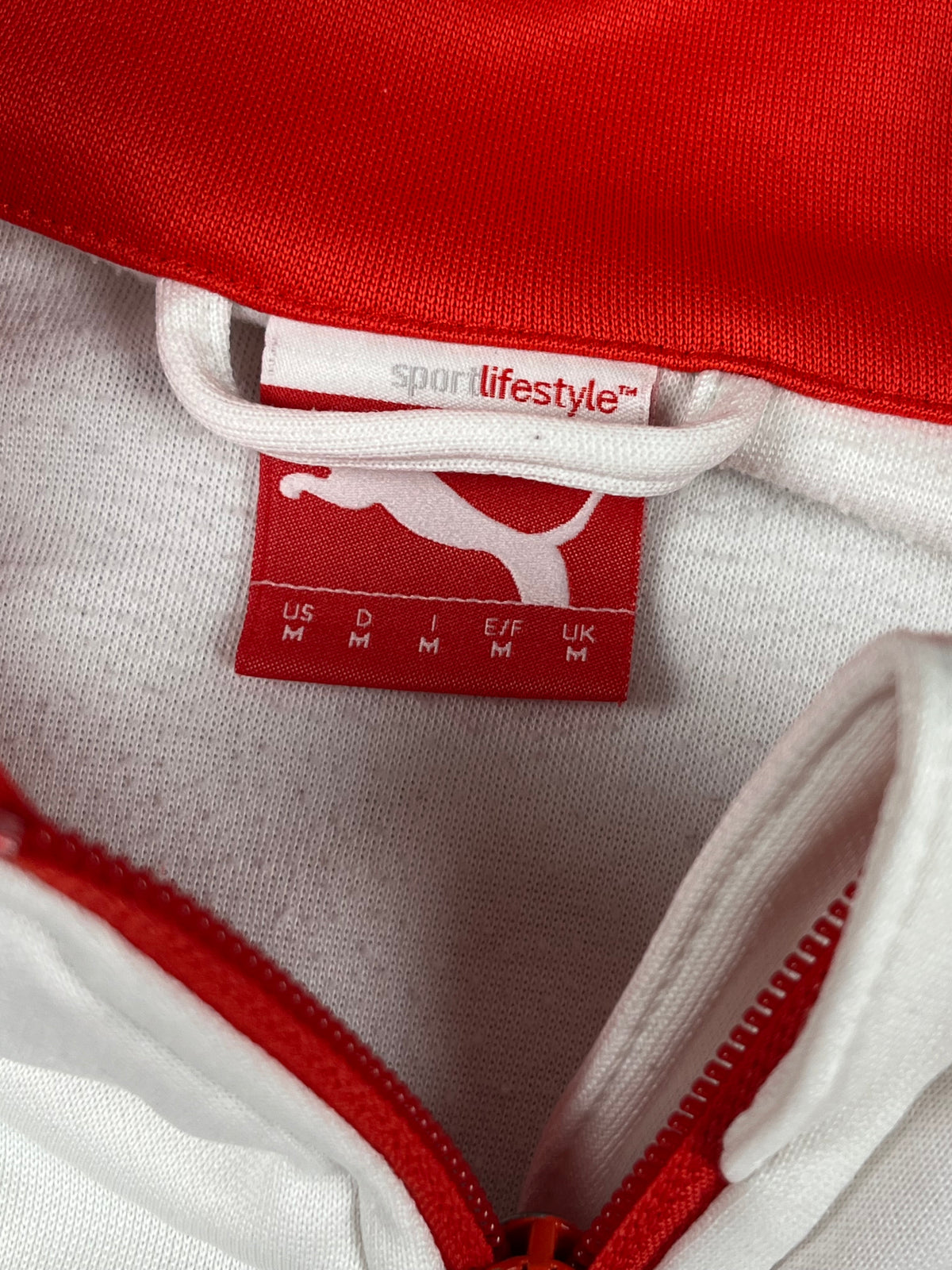 Puma X Arsenal Track Jacket 2014/15 Vintage "White Red" (M)
