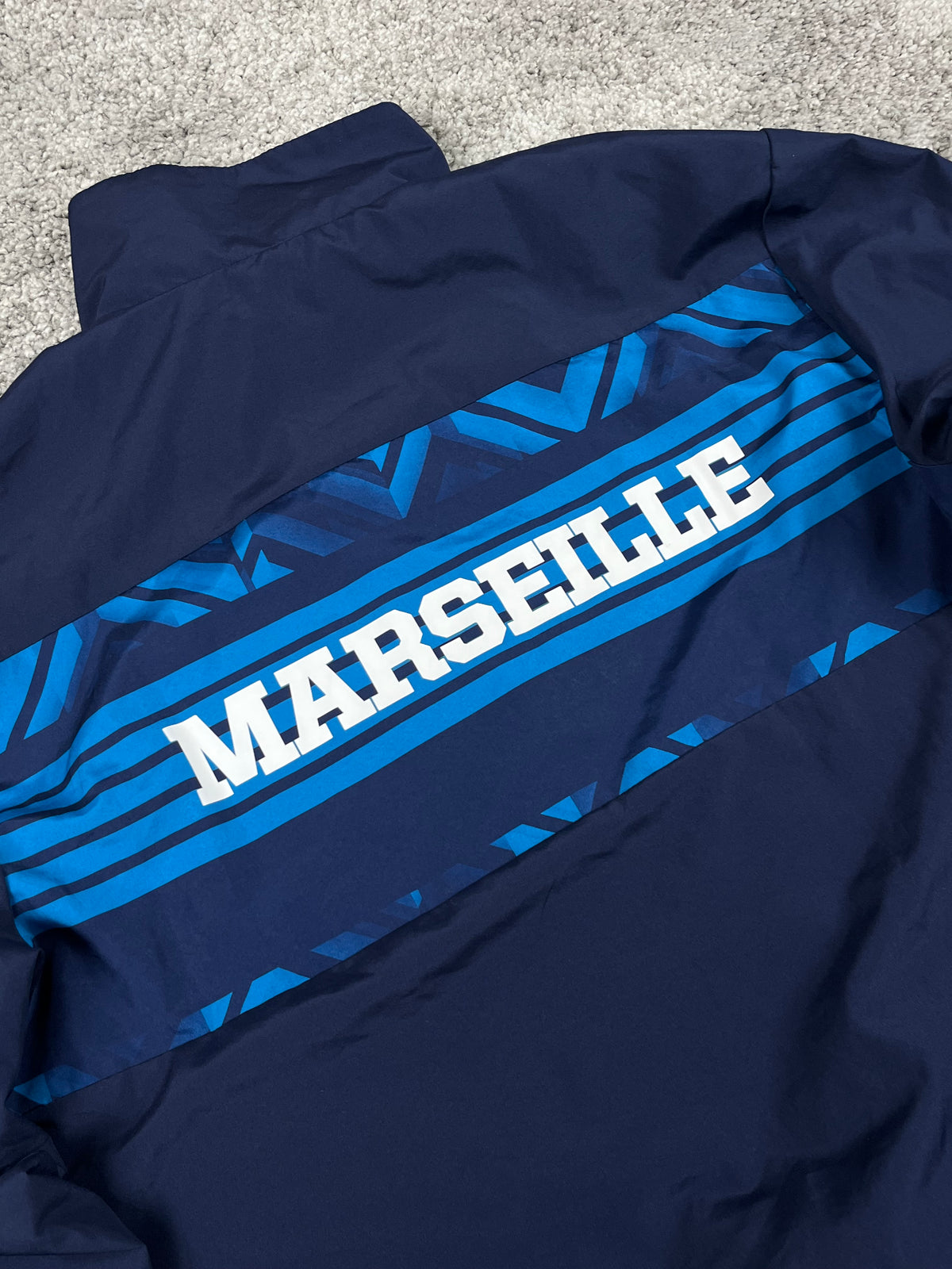Puma X Olympique Marseille Track Jacket 2021/22 "Navy/Blue" (S)