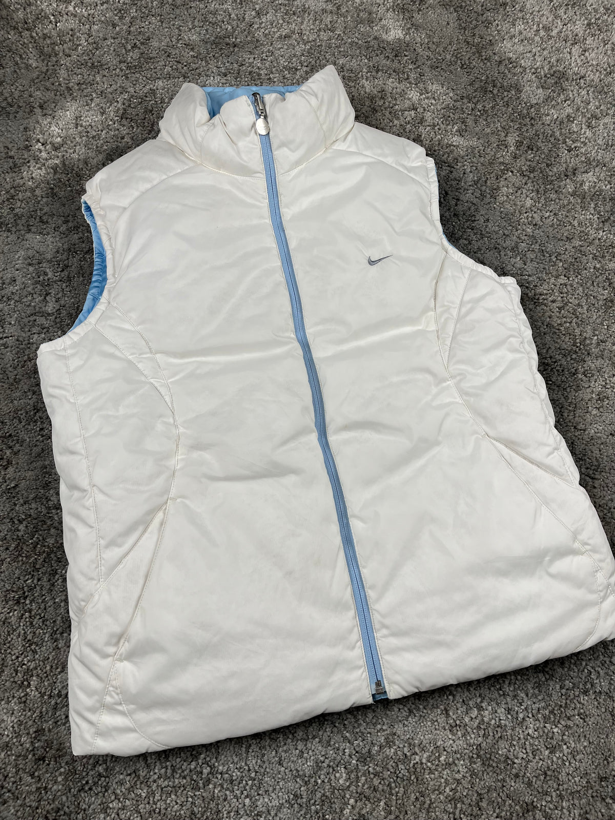 Nike Reversible Vest Vintage "Light Blue/White" (Women's XL)