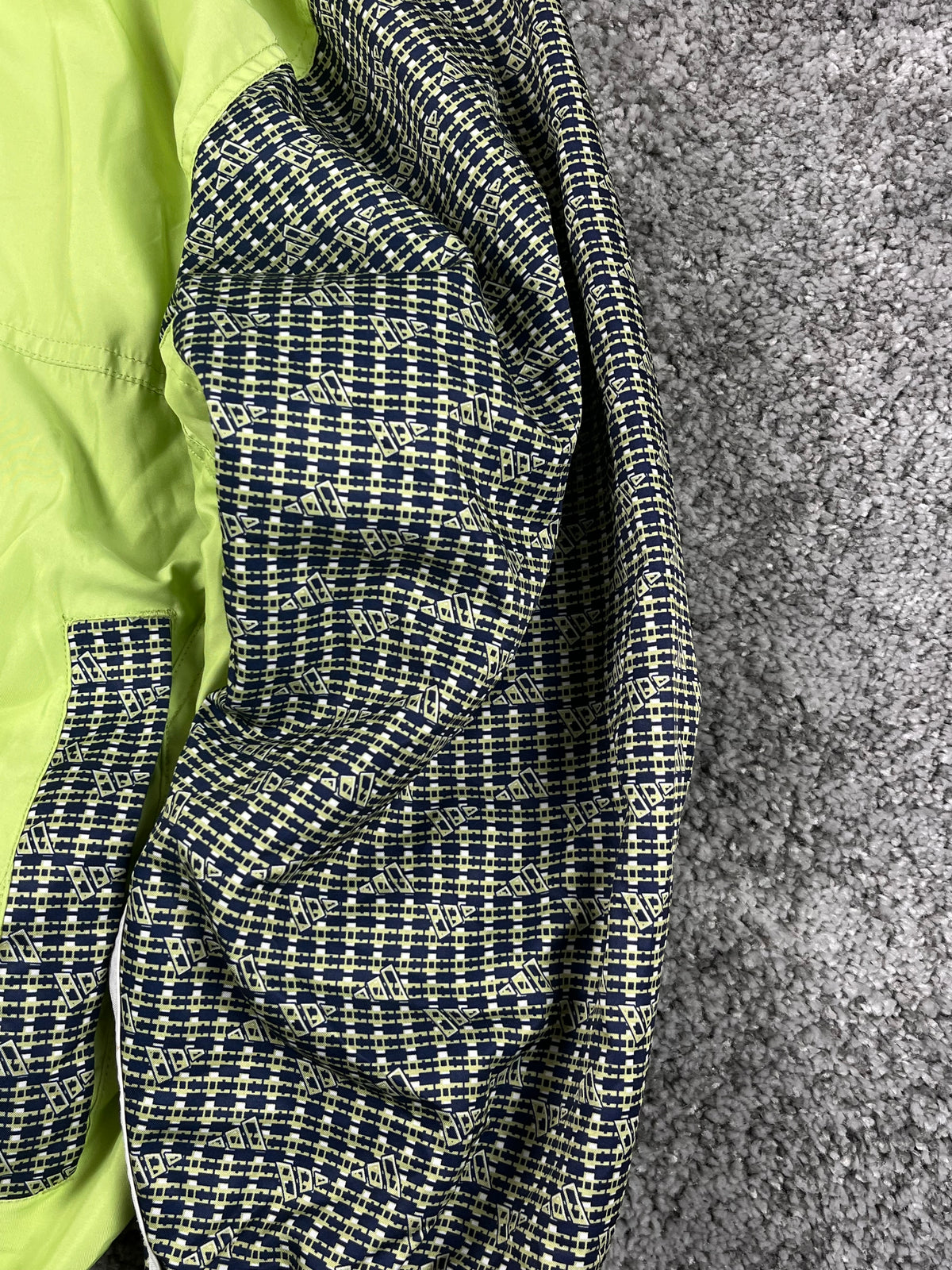 Adidas Padded Track Jacket Vintage "Green/Grey" (M)