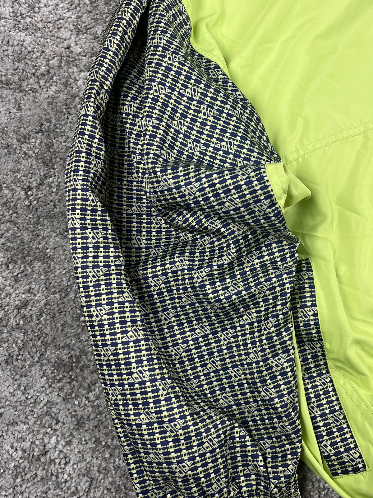 Adidas Padded Track Jacket Vintage "Green/Grey" (M)
