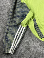 Adidas Padded Track Jacket Vintage "Green/Grey" (M)