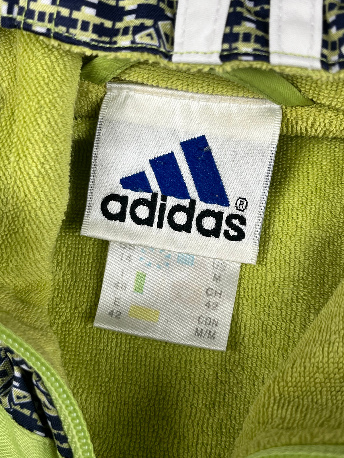 Adidas Padded Track Jacket Vintage "Green/Grey" (M)