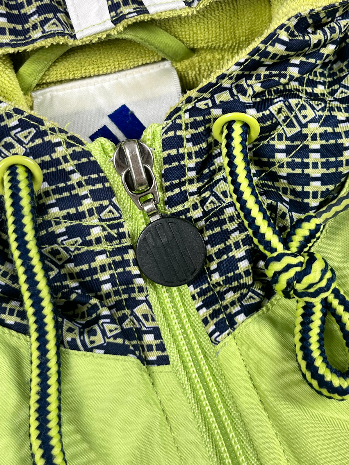 Adidas Padded Track Jacket Vintage "Green/Grey" (M)