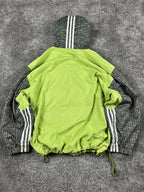 Adidas Padded Track Jacket Vintage "Green/Grey" (M)