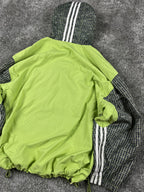Adidas Padded Track Jacket Vintage "Green/Grey" (M)