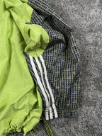 Adidas Padded Track Jacket Vintage "Green/Grey" (M)