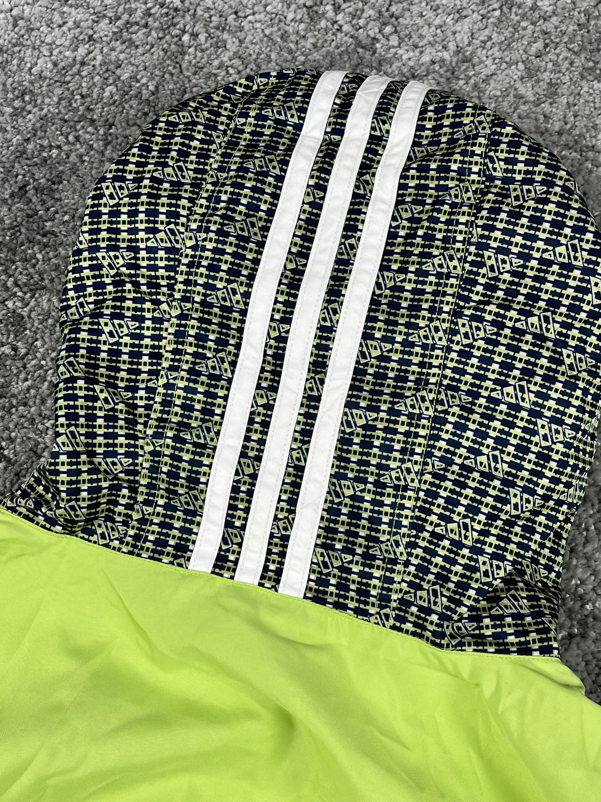 Adidas Padded Track Jacket Vintage "Green/Grey" (M)