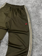 Nike Trackpant Vintage 2000s "Green Olive/ Green" (S)