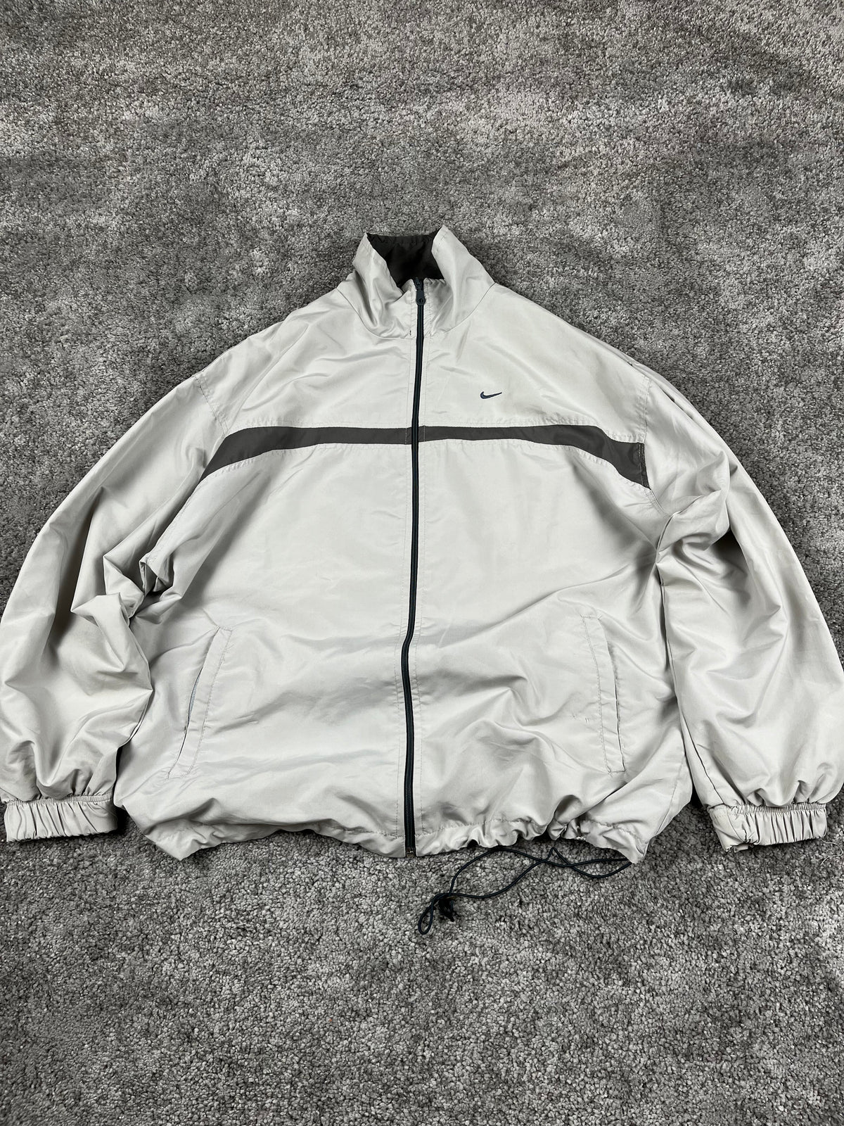 Nike TrackJacket Vintage Y2K 2000s "Gray" (L)