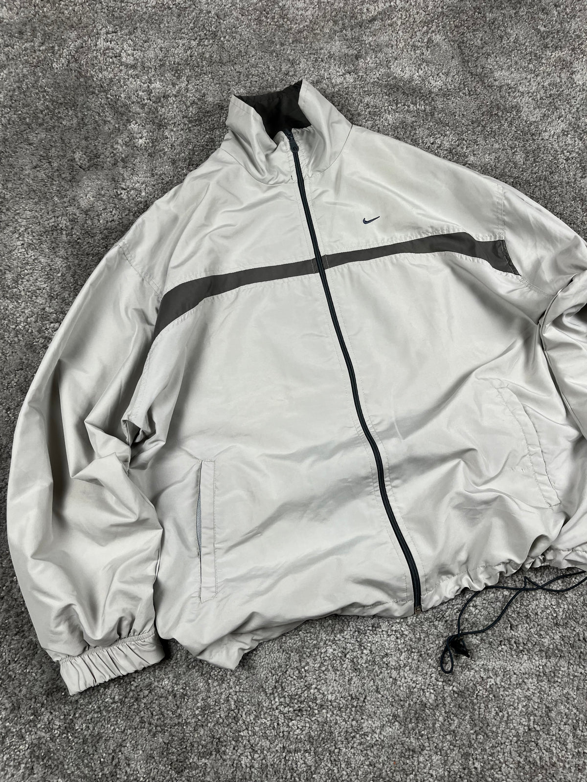 Nike TrackJacket Vintage Y2K 2000s "Gray" (L)