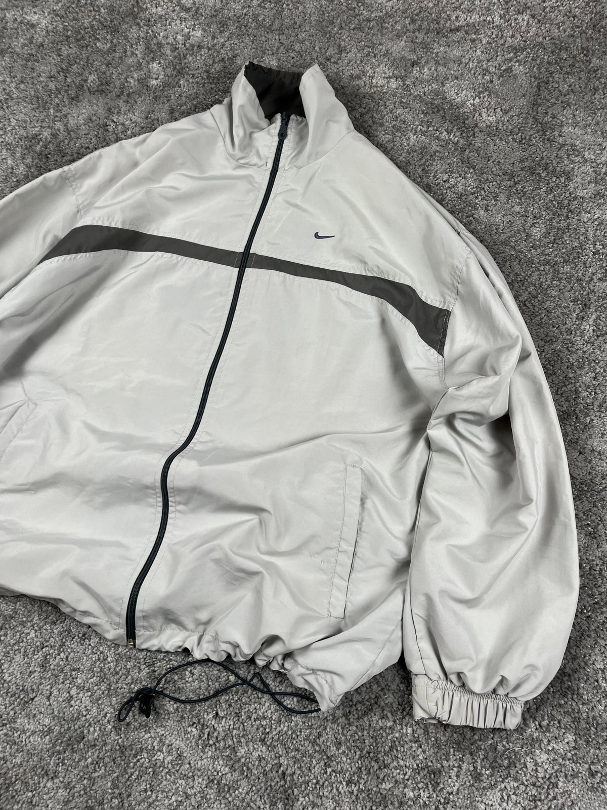Nike TrackJacket Vintage Y2K 2000s "Gray" (L)