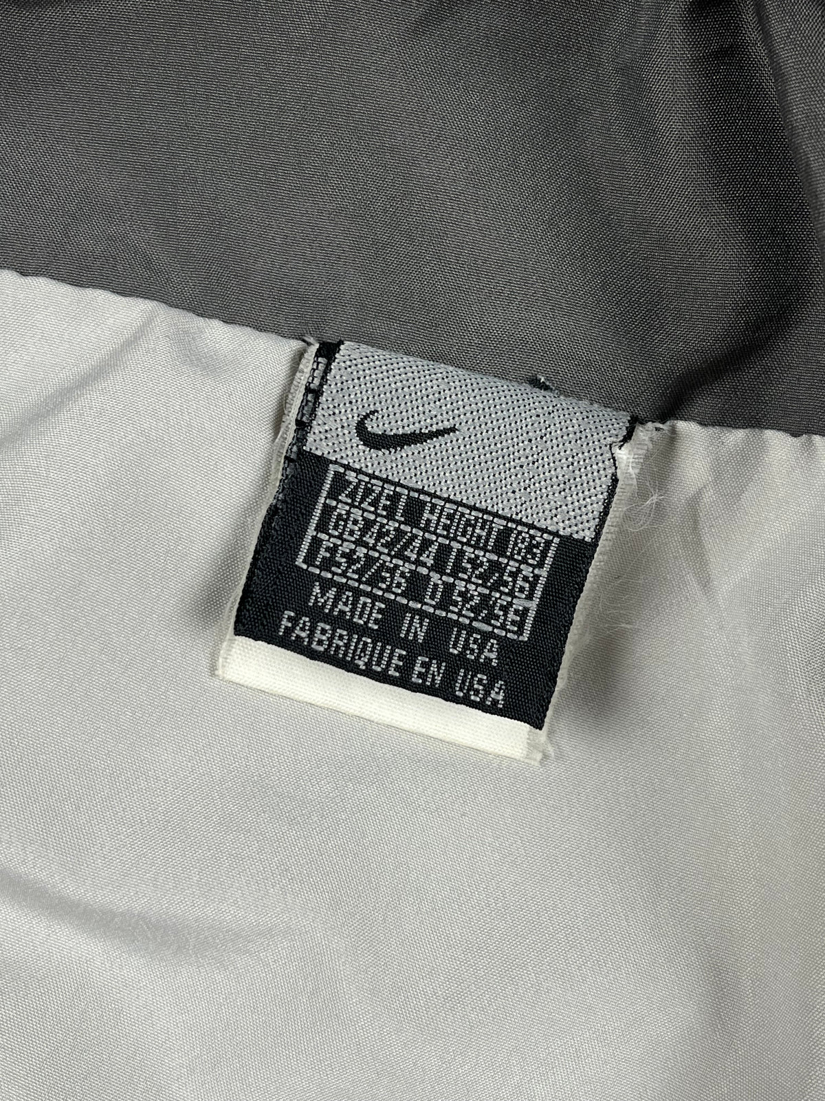 Nike TrackJacket Vintage Y2K 2000s "Gray" (L)