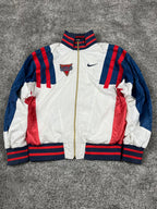 Nike Track Jacket Vintage 80S Made in USA "White/Blue/Red" (L)