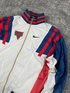 Nike Track Jacket Vintage 80S Made in USA "White/Blue/Red" (L)
