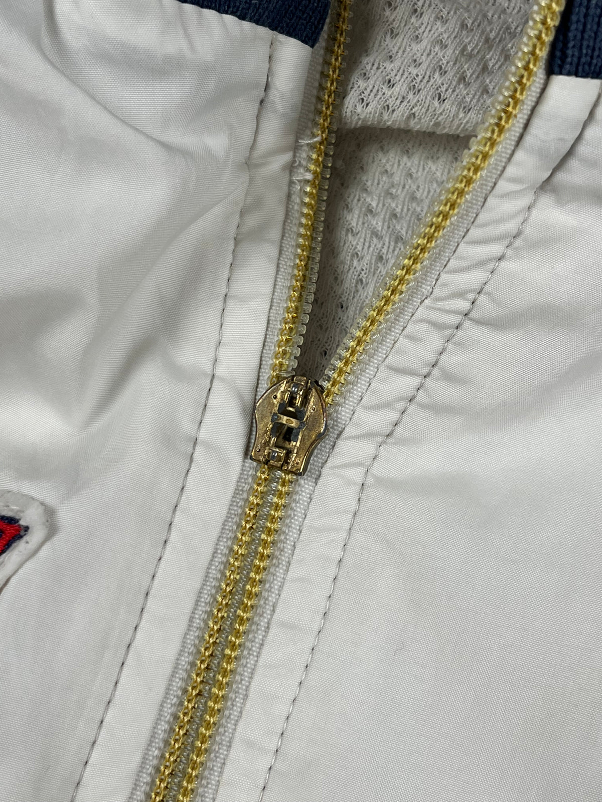 Nike Track Jacket Vintage 80S Made in USA "White/Blue/Red" (L)