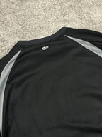 Adidas Crewneck Sweatshirt Vintage Y2K 2000S "Black/Grey/Red" (XXL)