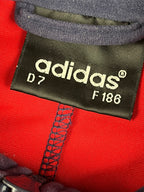 Adidas Tracksuit Vintage Y2K 80s "Navy/Red/White" (L)