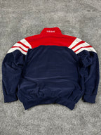 Adidas Tracksuit Vintage Y2K 80s "Navy/Red/White" (L)