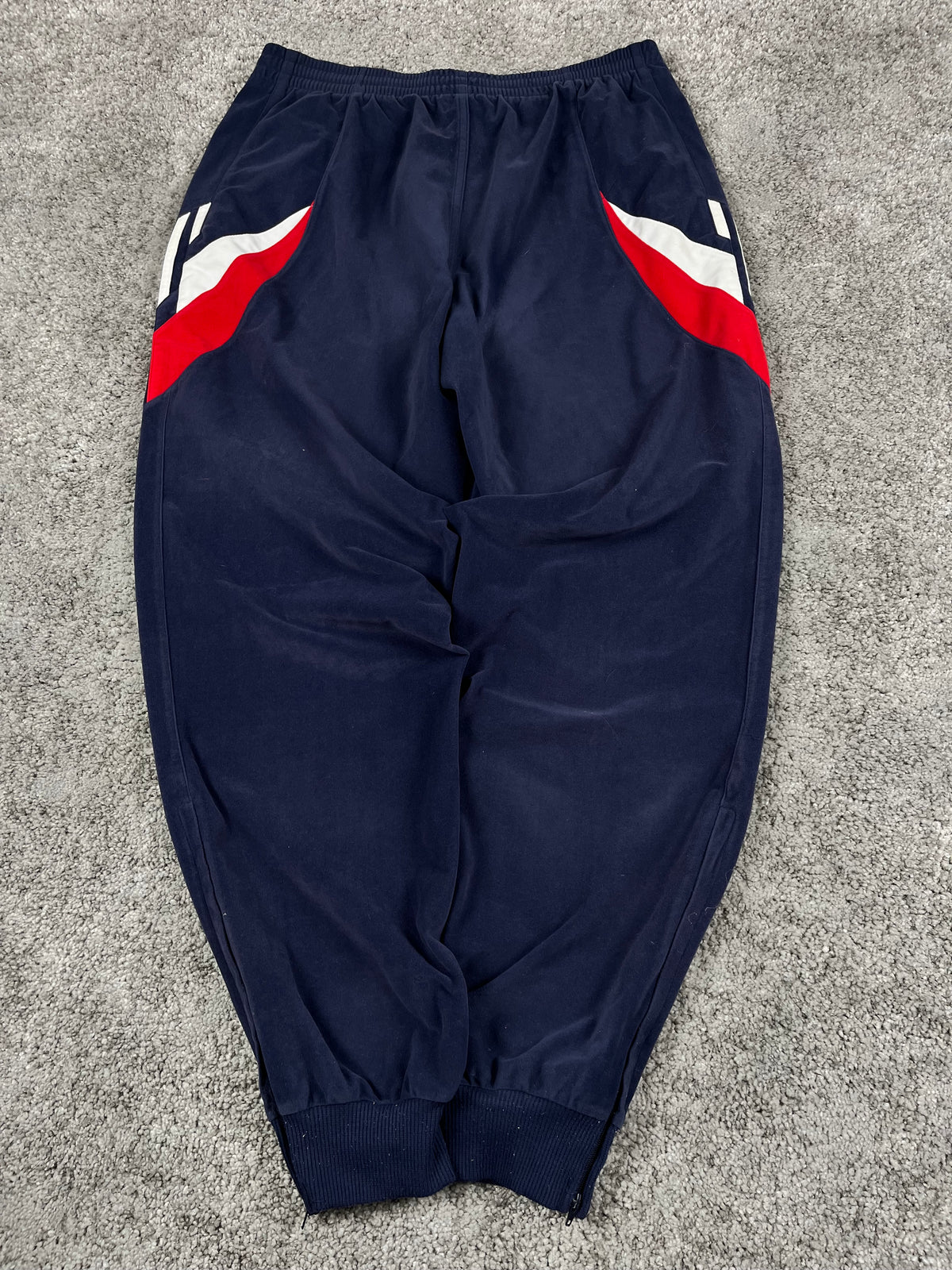 Adidas Tracksuit Vintage Y2K 80s "Navy/Red/White" (L)