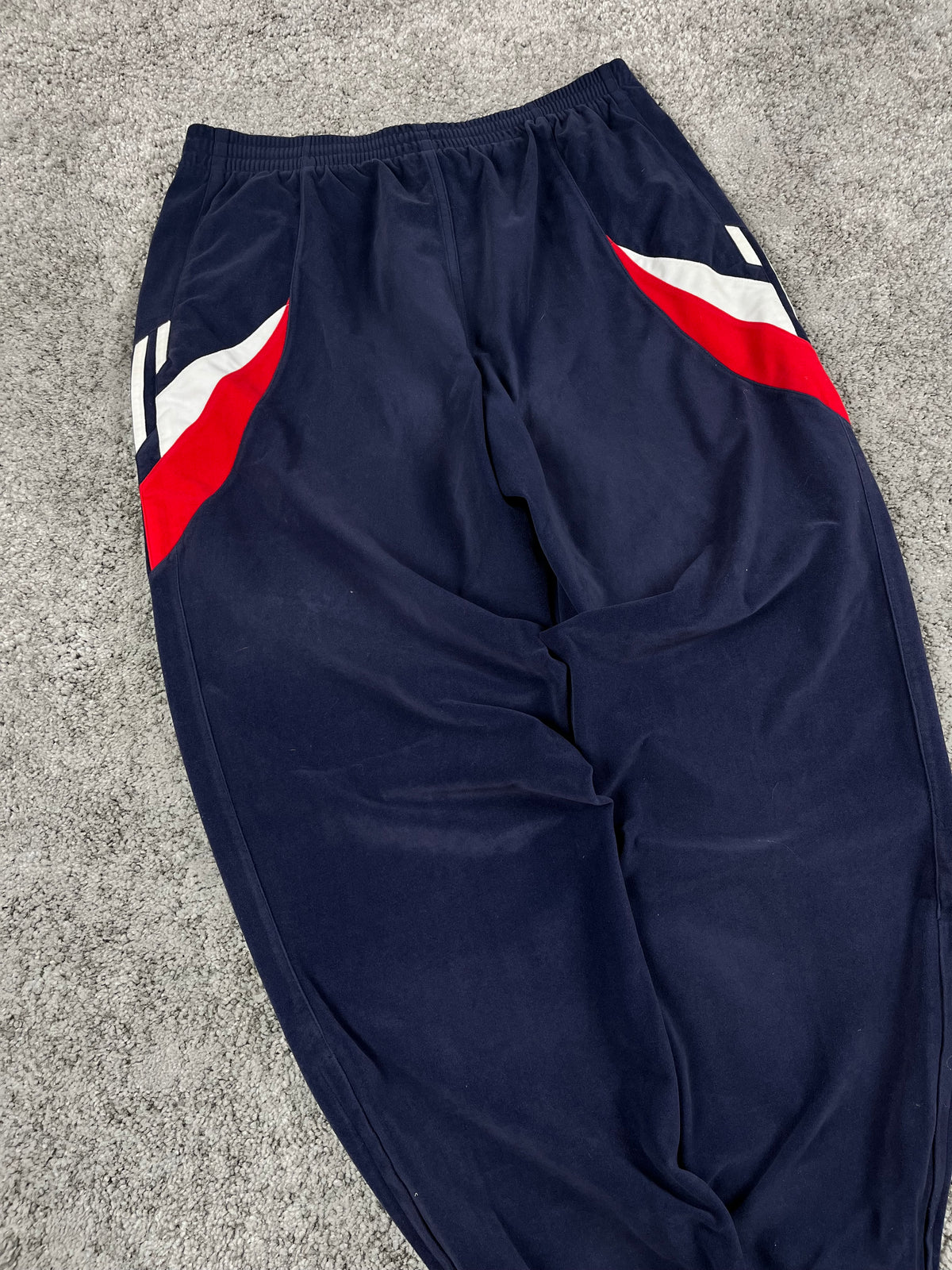 Adidas Tracksuit Vintage Y2K 80s "Navy/Red/White" (L)