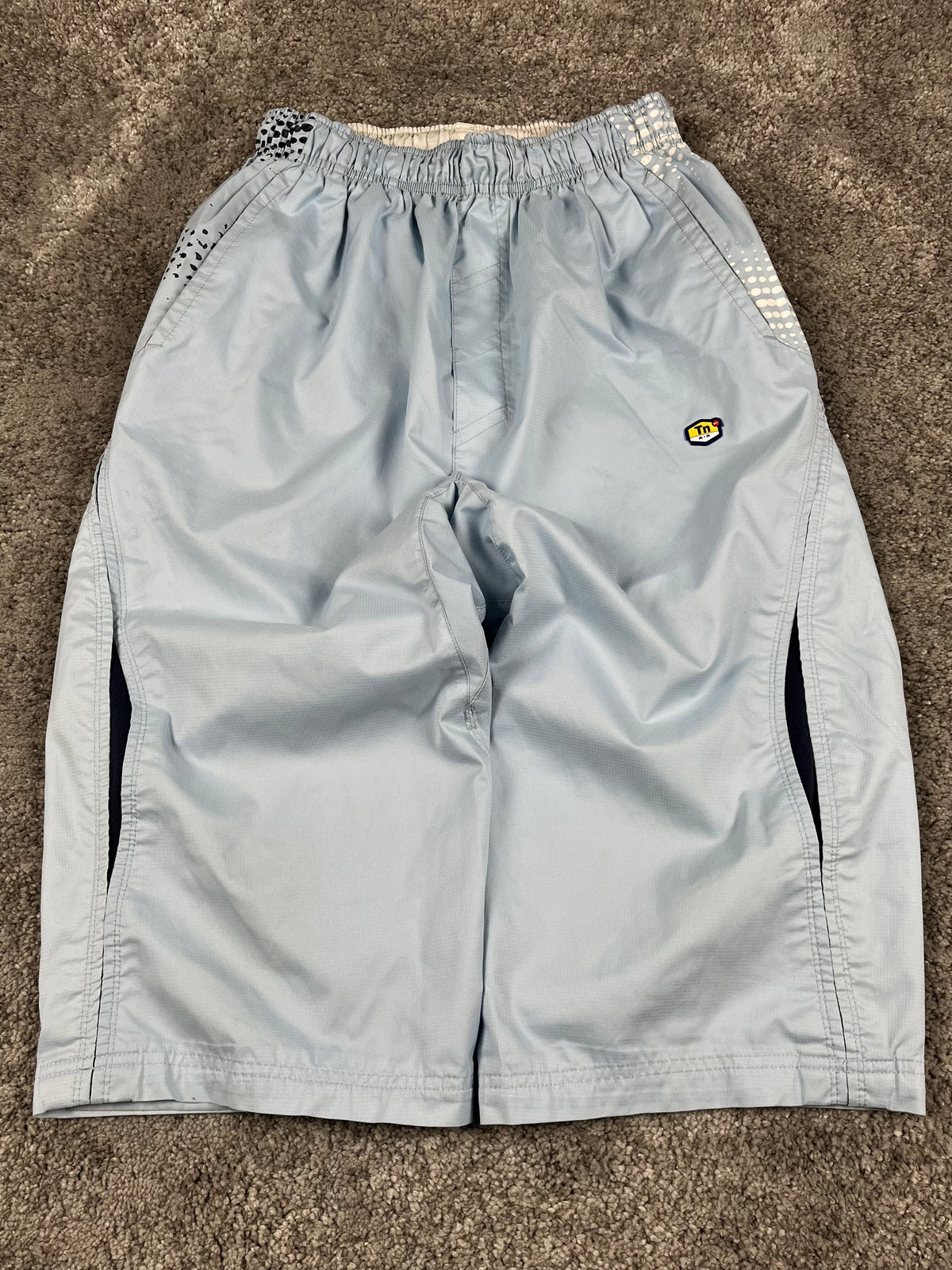 Nike TN Track Pant 3/4 Vintage Y2K 2000S "Baby Blue/White" (M)