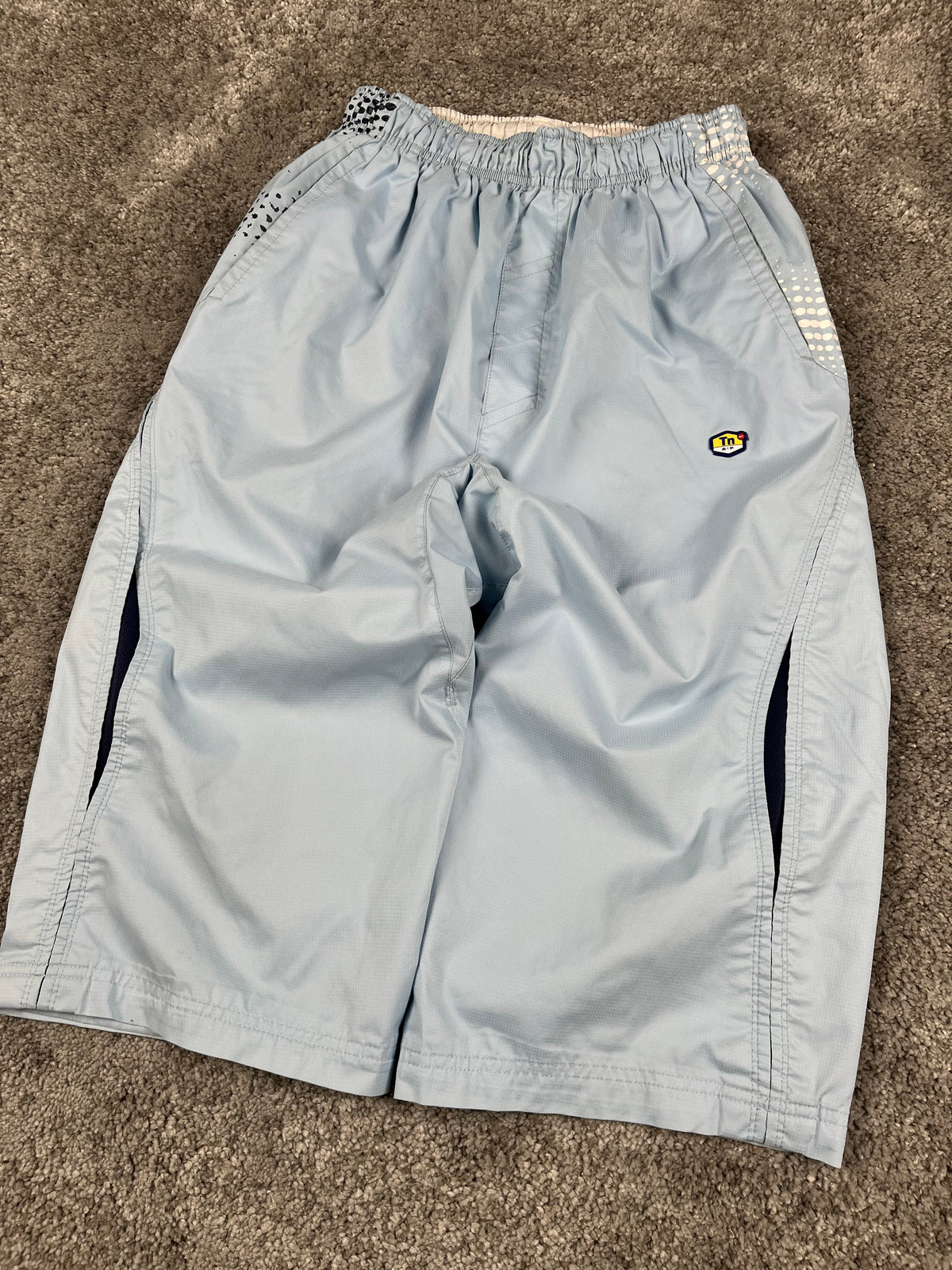 Nike TN Track Pant 3/4 Vintage Y2K 2000S "Baby Blue/White" (M)