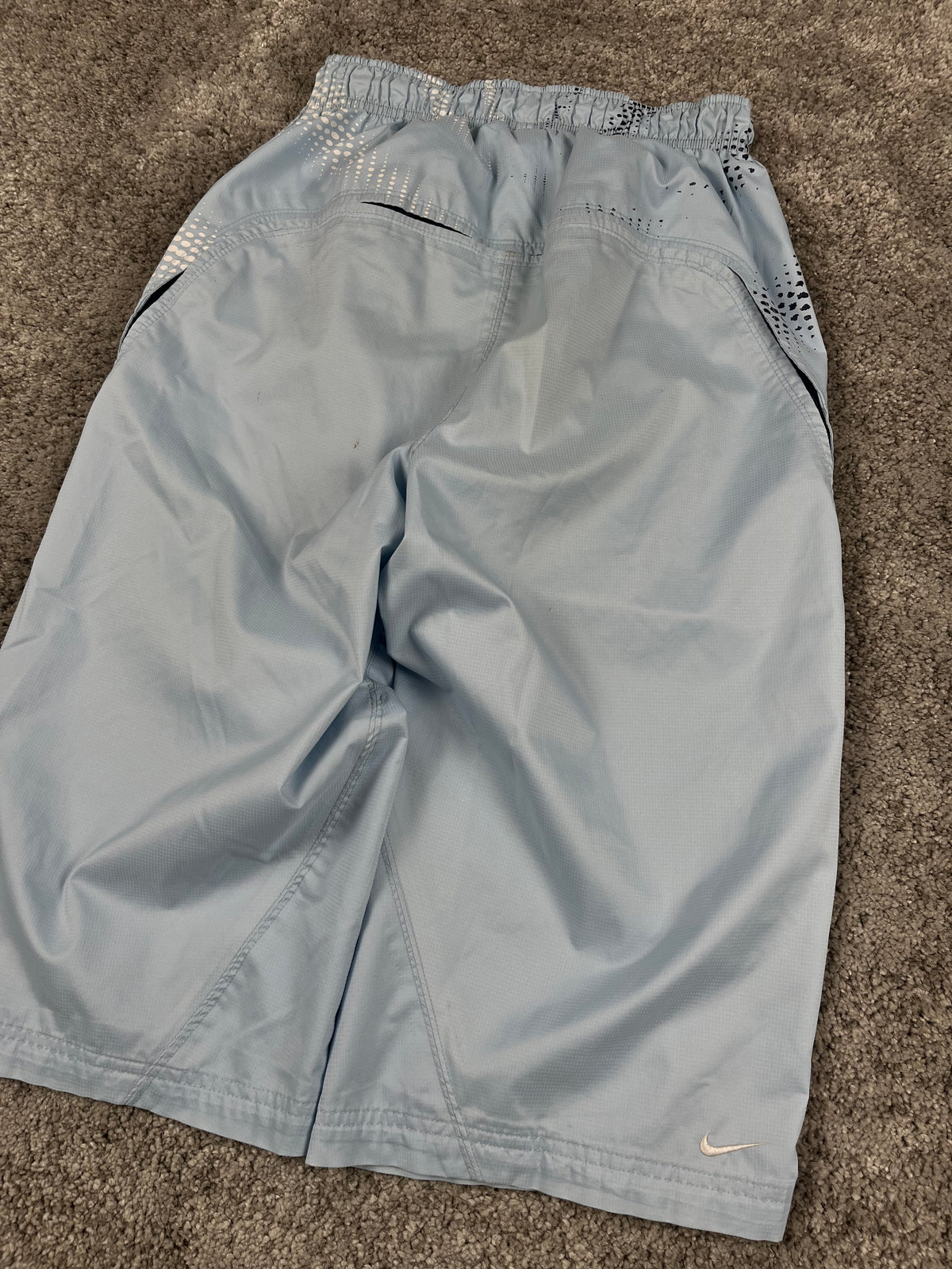Nike TN Track Pant 3/4 Vintage Y2K 2000S "Baby Blue/White" (M)