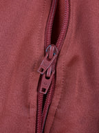 Adidas Three Stripes Double Zip Sweatshirt Vintage Y2K 2000S "Bronze/White" (L)