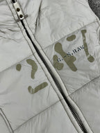 G-Star Puffer Vest Vintage Y2K 2000S "White/Beige" (M)