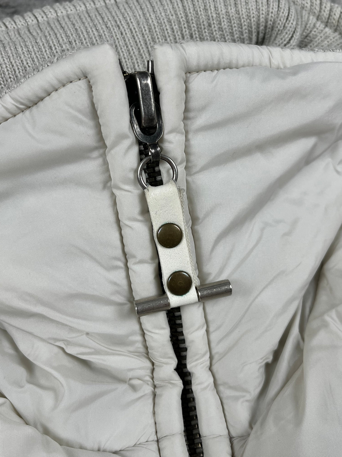 G-Star Puffer Vest Vintage Y2K 2000S "White/Beige" (M)